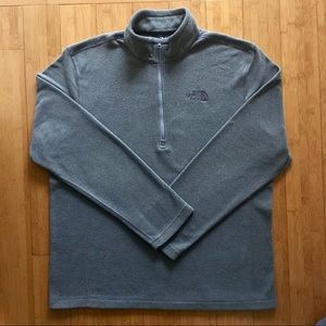 North Face Mens Fleece 1/4 Zip Pullover Sweater